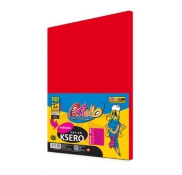 PAPIER KSERO A4 100K IT250 CZERWONY 2132