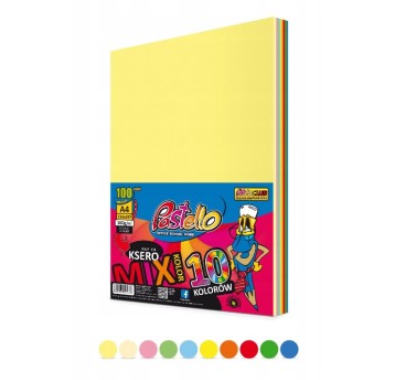 PAPIER KSERO A4 160G 100K MIX 1O 1906