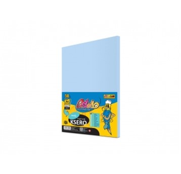 PAPIER KSERO A4 160G 50K IT120 NIEBIESKI JASN 7212
