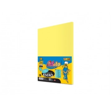 PAPIER KSERO A4 160G 50K IT160 ŻÓŁTY 7243