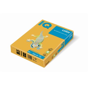 PAPIER KSERO A4 IQ PREMIUM 160G (250) C.ŻÓŁTY