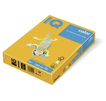 PAPIER KSERO A4 IQ PREMIUM 80G (500) C.ŻÓŁTY