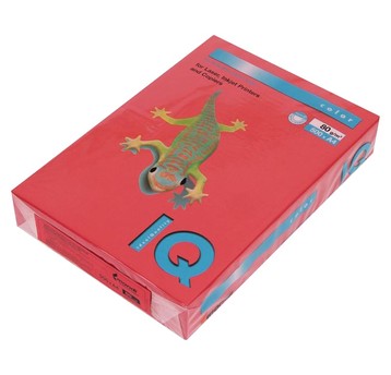 PAPIER KSERO A4 IQ PREMIUM 80G (500) CZERWONY