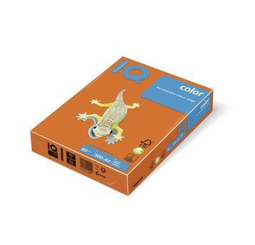 PAPIER KSERO A4 IQ PREMIUM 80G (500) POMARAŃCZOWY