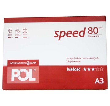 PAPIER KSERO POLSPEED A3 500ARK.80G A'5 2345
