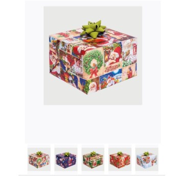 PAPIER OZDOBNY P2 200X70 ROLKA GWIAZDKA ZEST.16