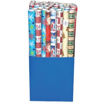 Papier ozdobny w rolkach - wzory świąteczne