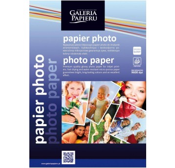 PAPIER PHOTO GLOSSY 10X15CM 180G/M2 50ARK 262350