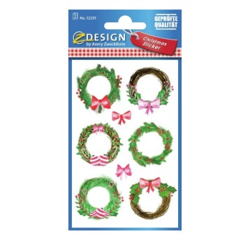 PAPIEROWE NAKLEJKO O TEKSTURZE LNU WIANKI 52295