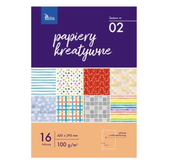 PAPIERY KREATYWNE A3 zestaw nr 02 1809