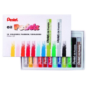 PASTELE OLEJNE 12KOL. PENTEL PHN-12 A'12 3573