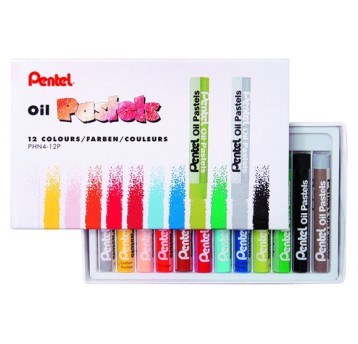 PASTELE OLEJNE 12KOL. PENTEL PHN-12 A'12 3573