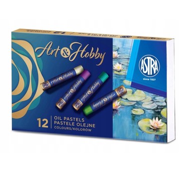 PASTELE OLEJNE ART&HOBBY 12 KOL 9296