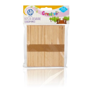 PATYCZKI DREWNIANE 50 SZT. SOSNOWY POMOST 8245
