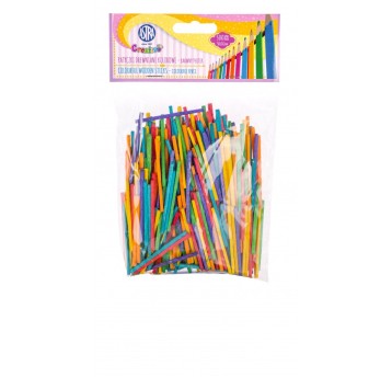 PATYCZKI KREATYWNE 500SZT BARWNY PŁOTEK 4410