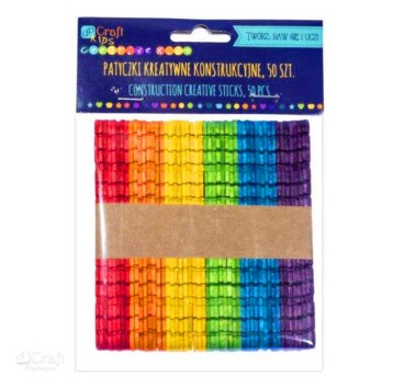 PATYCZKI KREATYWNE KONSTRUKCYJNE 50 SZT. 8998