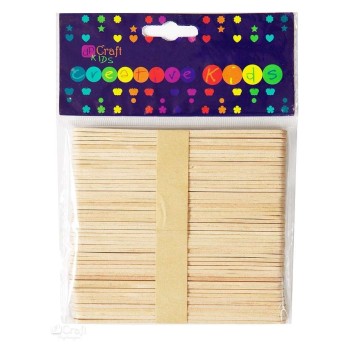 PATYCZKI KREATYWNE NATURALNE, 50 SZT. 2333 A'6