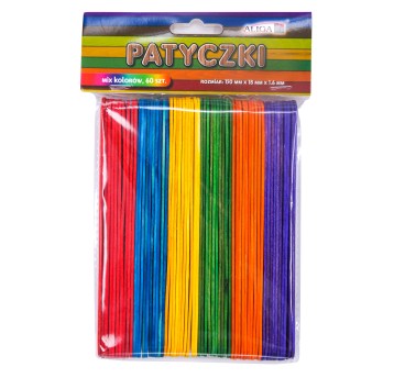 PATYCZKI PK-3335 6 KOLORÓW OP.60SZT. 3335