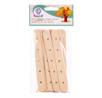 PATYCZKI Z NATURAL DREWNA 15SZT BAJKOWE DEKOR 4441