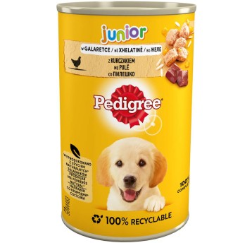 PEDIGREE JUNIOR MOKRA KARMA DLA PSA 400G KURCZAK