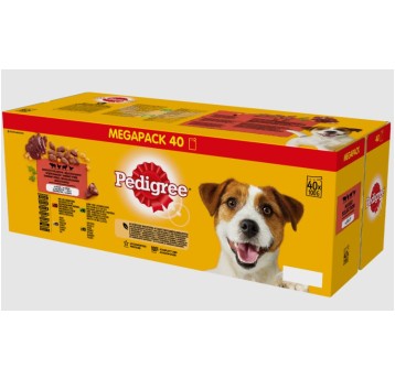 PEDIGREE KARMA ADULT KUR,JAG,DRÓB,WOŁ 40X100G