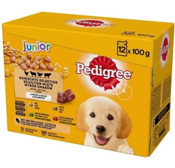PEDIGREE KARMA DLA PSÓW JUNIOR MIX SMAKÓW 12X100G