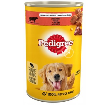 PEDIGREE MOKRA KARMA DLA PSA WOŁOWINA 1,2 KG 1200G