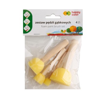 PĘDZEL GĄBKOWY OKRAGŁY MIX 0399