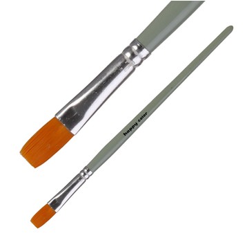Pędzel hobby, syntetyk, płaski nr 6, 2570 A'12