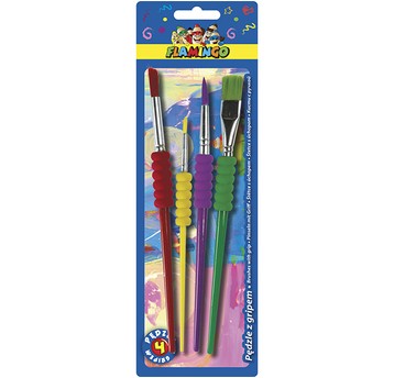 PĘDZLE SOFT TOUCH 4SZT. PS-05