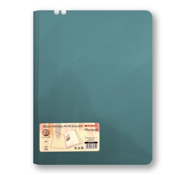 PENMATE ALBUM OFERTOWY A4 40KOSZ NIEBIESKO SZARY