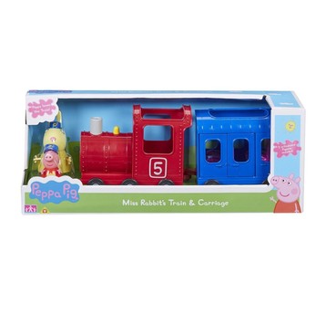 PEPPA POCIĄG Z WAGONIKIEM + FIGURKI PEP06152