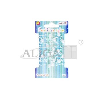 Perełki na żyłce, 3mm i 8mm, dł. 3m