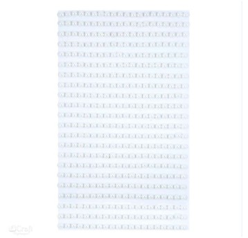 PEREŁKI SAMOPRZYLEP. 4MM 440SZT OFF WHITE GRPE-018
