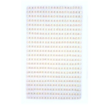 PEREŁKI SAMOPRZYLEPNE 4 MM 440SZT. OPALESCENT 4363