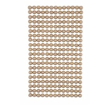 PEREŁKI SAMOPRZYLEPNE 6 MM, 260 SZT. BEIGE 4479