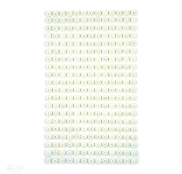 PEREŁKI SAMOPRZYLEPNE 6 MM 260SZT.OPALESCENT 4462