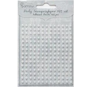 PERŁY SAMOPRZYLEPNE 3 MM, 195 SZT. OFF WHITE 5044