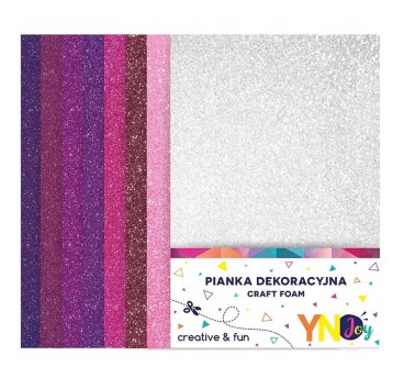 PIANKA DEKORACYJNA A4 BROKAT SWEET 8SZT. 9446