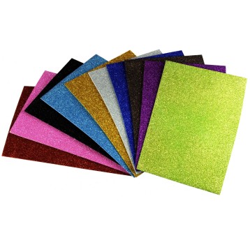 Pianka PVC z brokatem, format A4