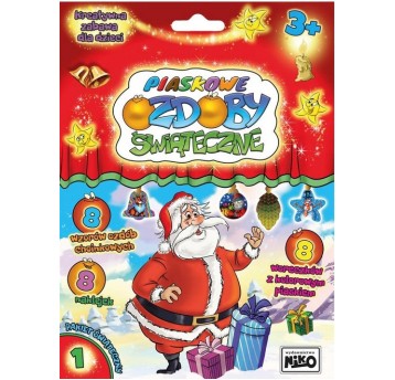 PIASKOWE OZDOBY ŚWIĄTECZNE PAKIET 1 2017