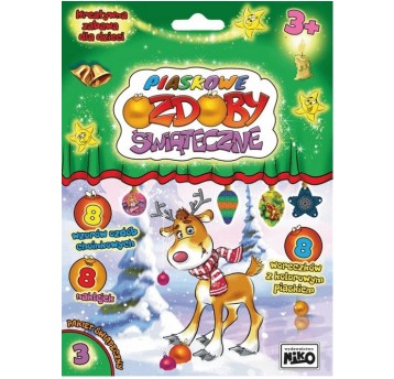PIASKOWE OZDOBY ŚWIĄTECZNE PAKIET 3 2031