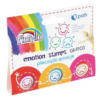 Pieczątki emocje FIORELLO 3 szt. GR-FF03