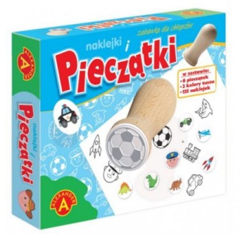 PIECZĄTKI I NAKLEJKI ZABAWKA DLA CHŁOPCÓW 7632
