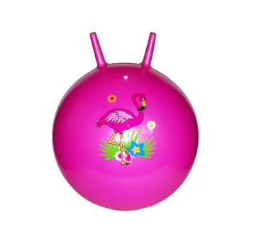 PIŁKA DO SKAKANIA Z ROGAMI FLAMING 45 CM. 0476