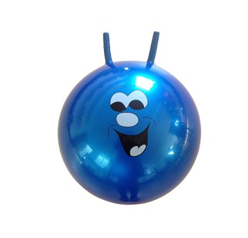PIŁKA DO SKAKANIA Z ROGAMI UŚMIECH 45CM 0520