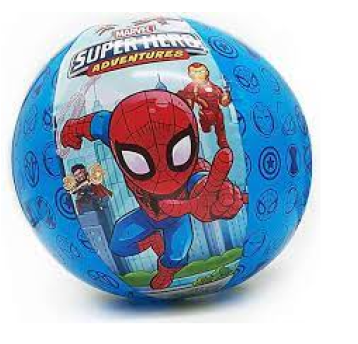 PIŁKA PLAŻOWA 42CM LICENCYJNA MARVEL SPIDERMAN