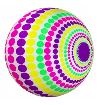PIŁKA PVC 230 MM - TĘCZA 4432