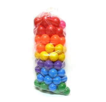 PIŁKI DO BASENU 7CM (100) MIX KOLOR