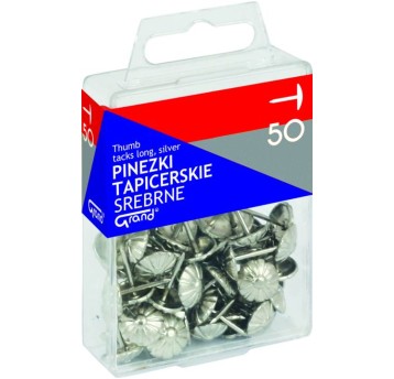 PINEZKA TAPICERSKA SREBRNA 50SZT. 110-1483 7317